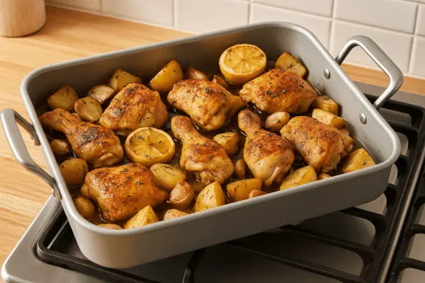 Italian Roast Chicken (Plus a Sicilian Twist) - Alva Cookware
