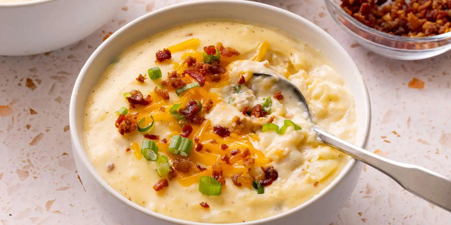 Loaded Baked Potato Soup: Creamy, Cheesy, and Comforting - Alva Cookware