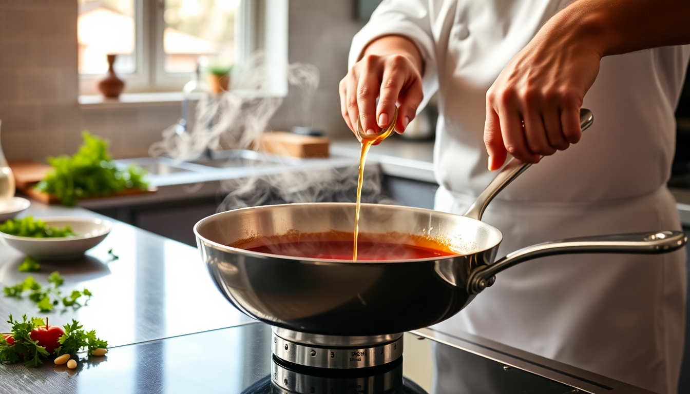 Master Pan Sauces with Alva's PFAS-Free Stainless Sauté Pan