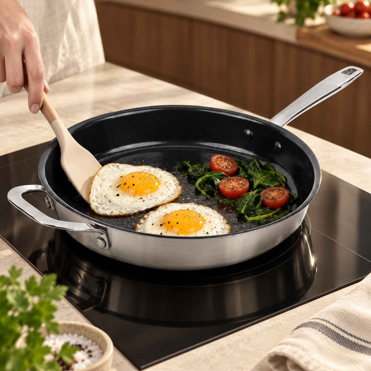 5-Ply Nonstick Frying Pan