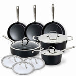 Ceramic Nonstick Cookware Set, 12-Piece