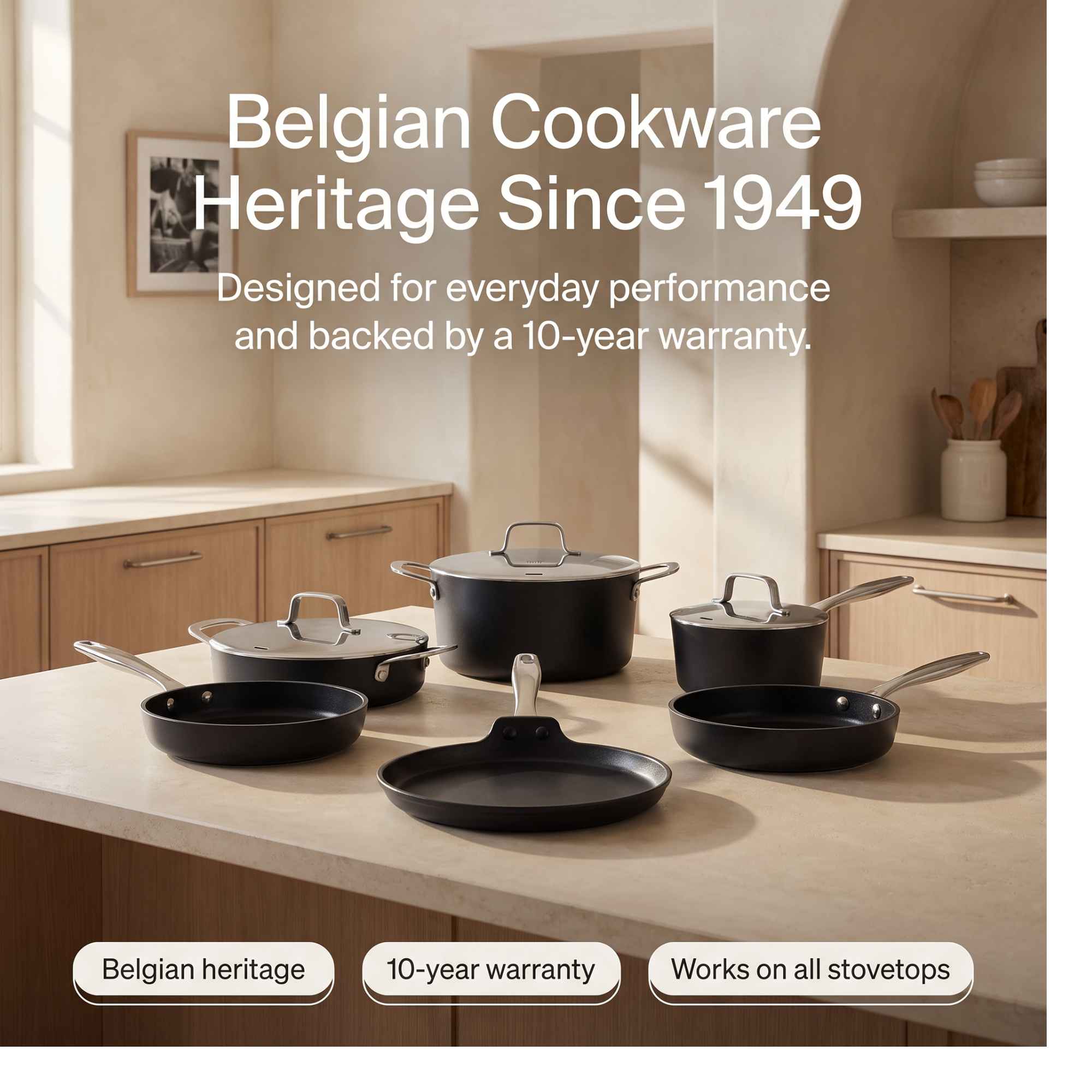 Ceramic Nonstick Cookware Set