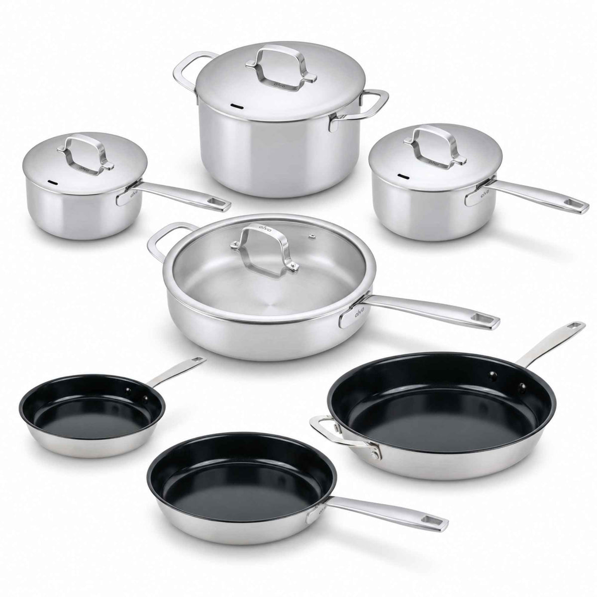 Hybrid Cookware Set, 11-Piece