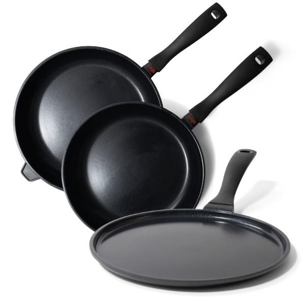 Energy 3 - Piece Nonstick Cookware Set - Alva Cookware