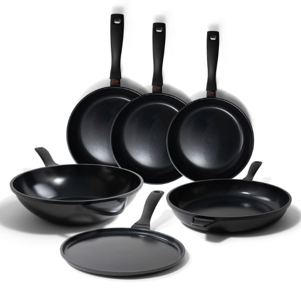 Energy 6 - Piece Nonstick Cookware Set - Alva Cookware