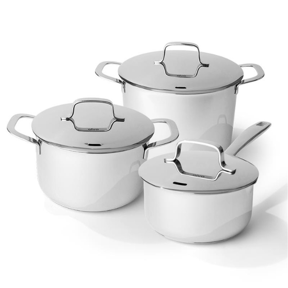Maestro 6 - Piece Pot Set & Lids - Alva Cookware