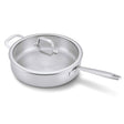 4-qt stainless sauté pan