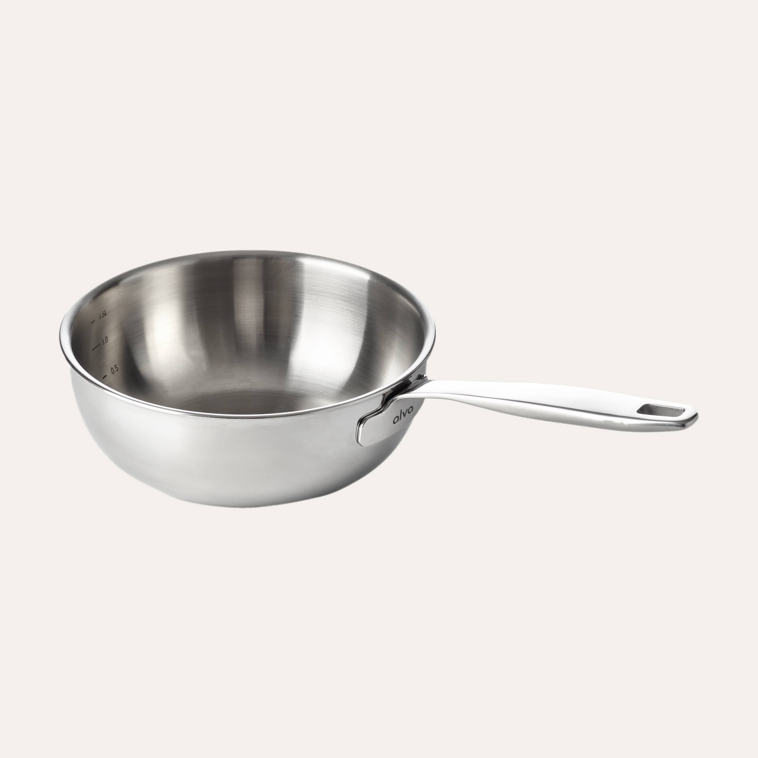 Alva 2.1 qt. Stainless Steel with Lid 100517