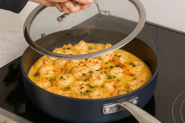 Garlic Butter Shrimp - Alva Cookware