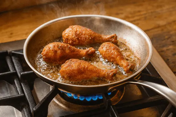 Pan Fried Chicken Drumsticks (Crispy, Juicy & Easy) - Alva Cookware