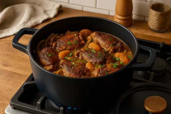 Traditional Moroccan Lamb Tagine Recipe - Alva Cookware