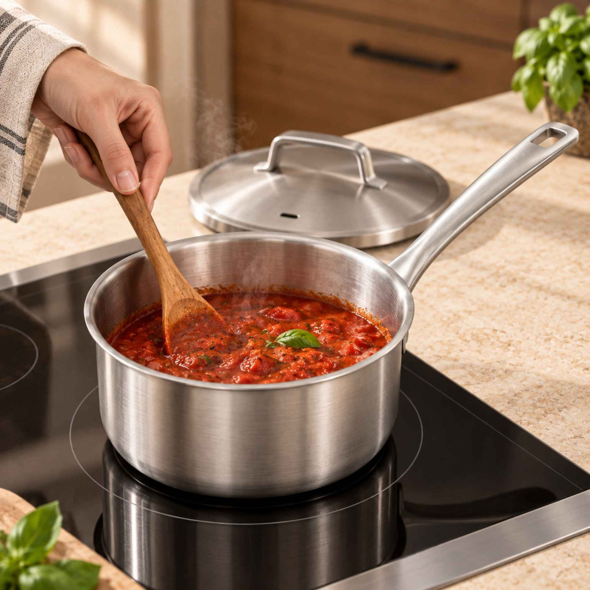 5-Ply Stainless Cookware Set, 7-Piece