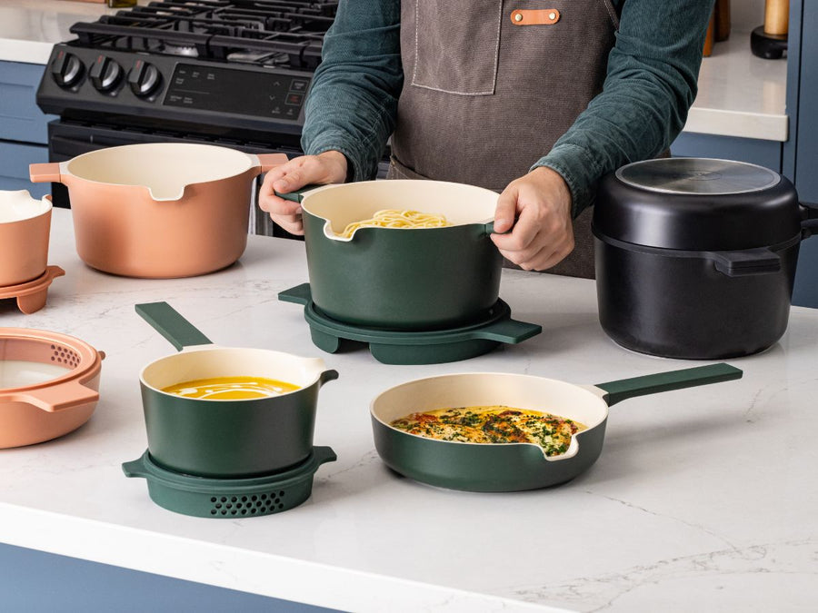 The Neat ceramic nonstick cookware set