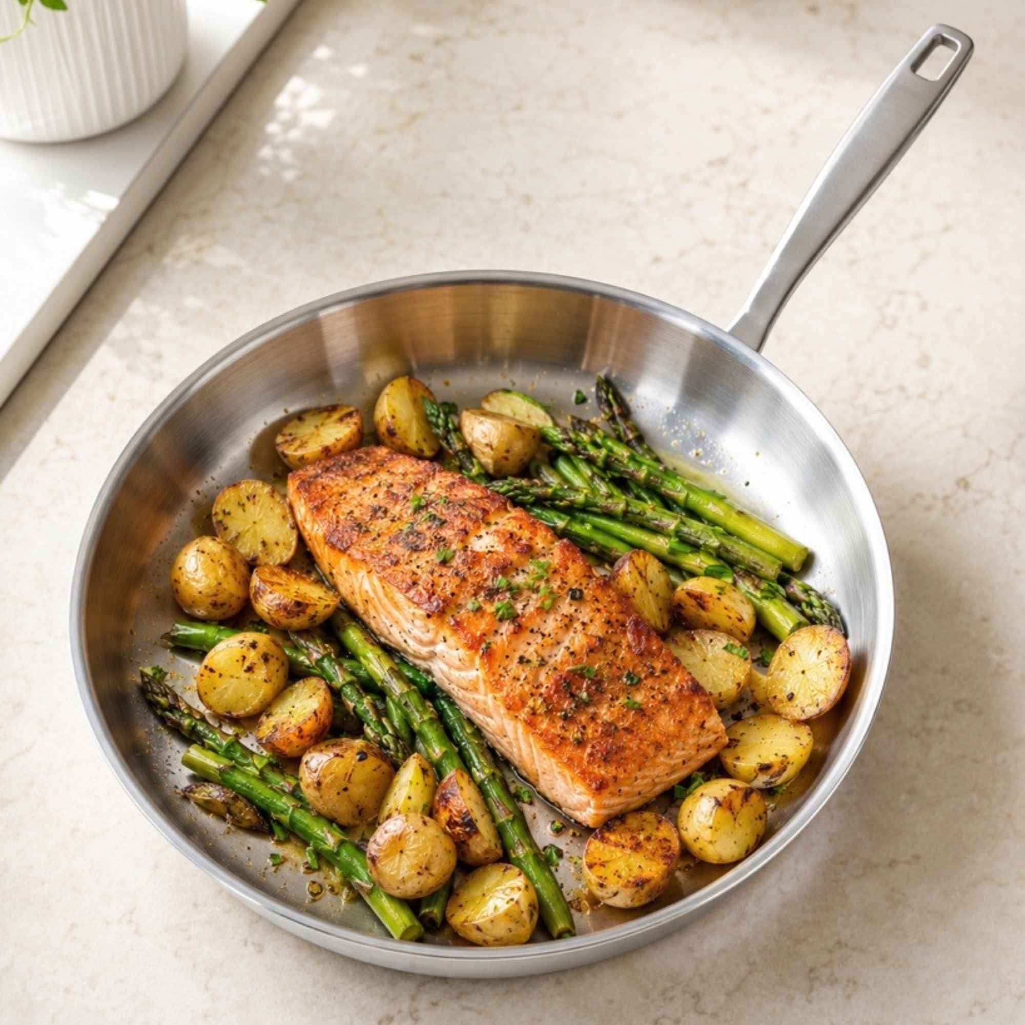 5-Ply Stainless Steel Frying Pan