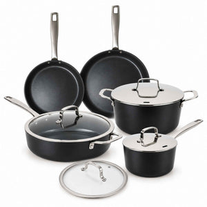 Ensemble complet de 9 pièces de batterie de cuisine Maestro