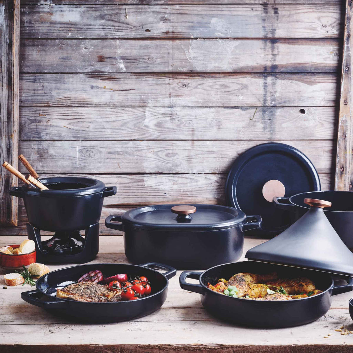 Enameled Cast Iron