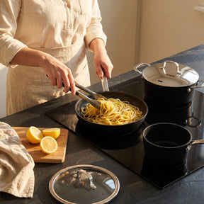 Ceramic Nonstick Cookware Set with Pancake Pan, 9-Piece