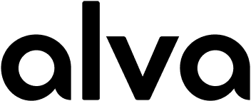 Minimalist black and white logo featuring a stylized letter A design