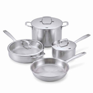 5-Ply Stainless Cookware Set, 7-Piece