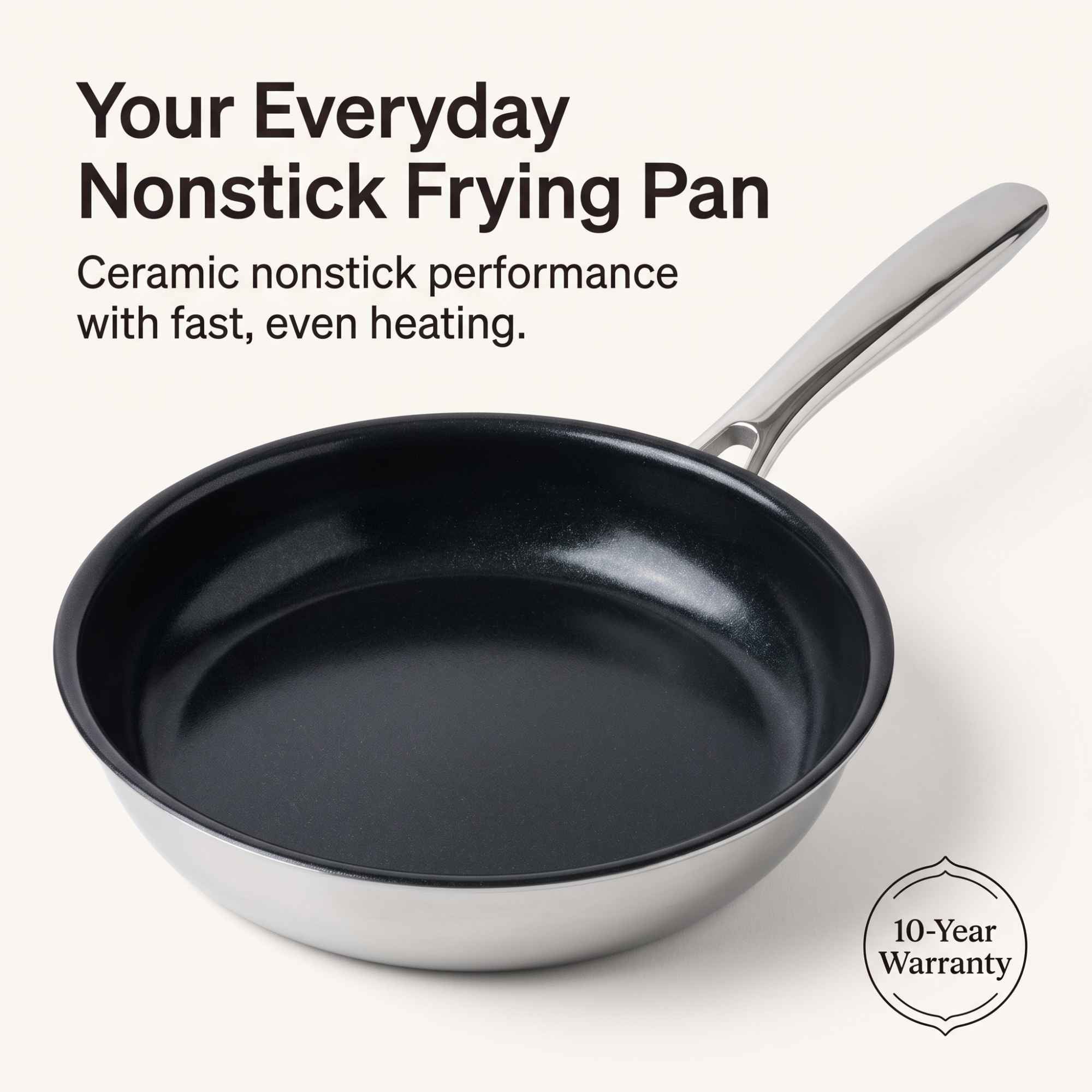 Alva Maestro ceramic nonstick frying pan everyday performance