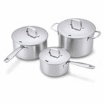 5-Ply Stainless Pot Set, 6-Piece
