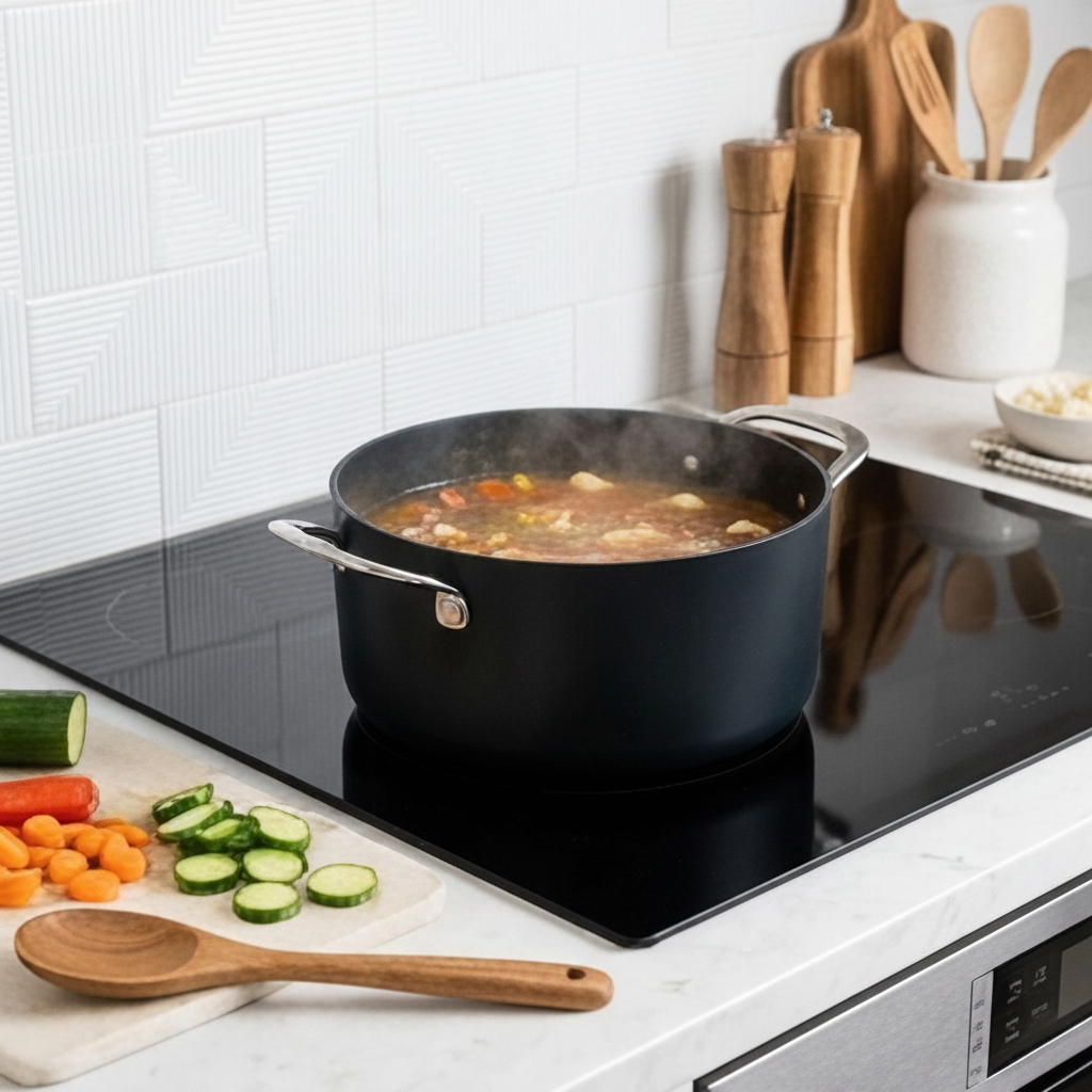 Panela de Caldo Antiaderente Maestro 4.5 Qt